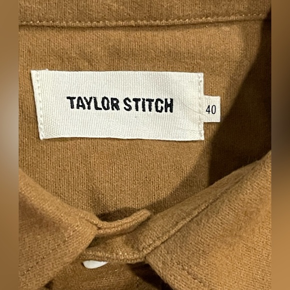 NWT Taylor Stitch Yosemite Shirt in British Khaki size medium - Picture 4 of 7